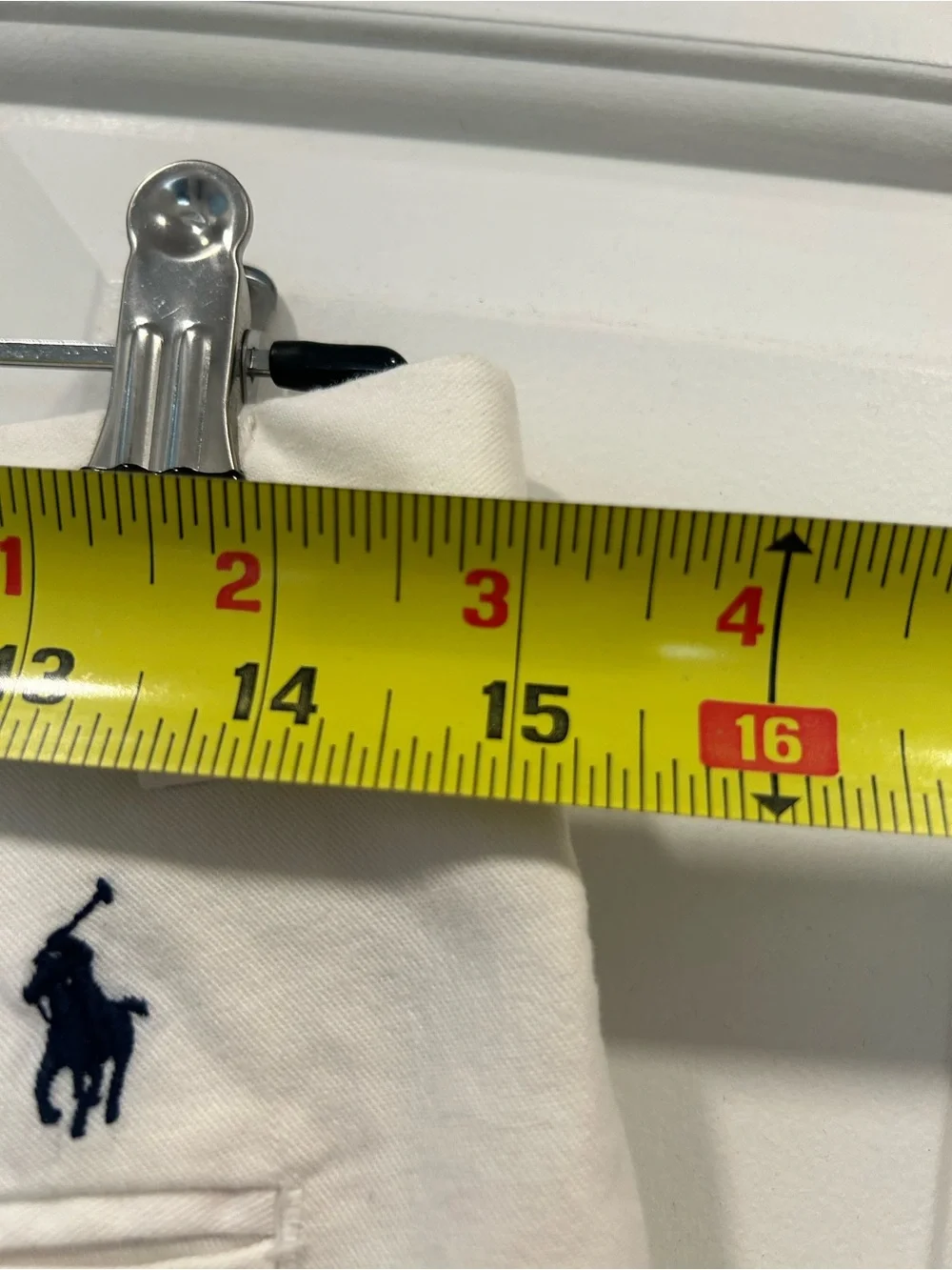Polo Ralph Lauren Boys Size 20 White Chino Shorts NWT Pony Logo